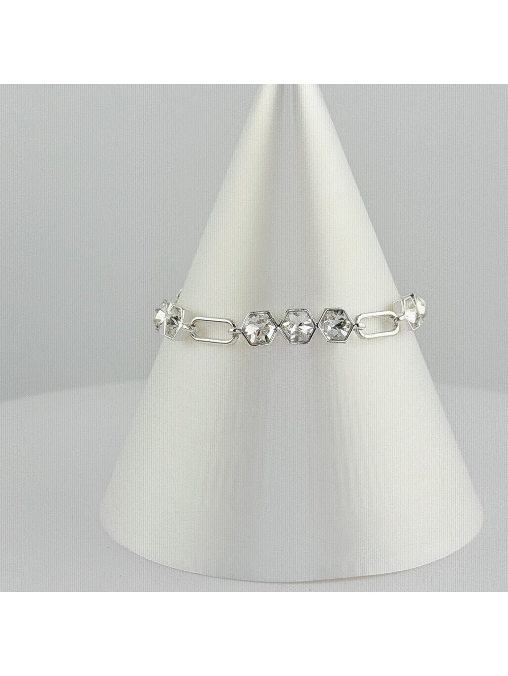 Bomb Party Single Stack Bracelet - on Silver Plating #191